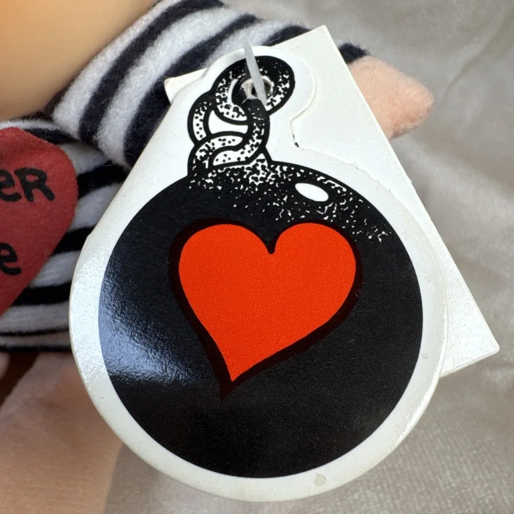Ziggy‎ American Greetings Plush Prisoner Of Love VTG 1993 Tags EUC Collectible